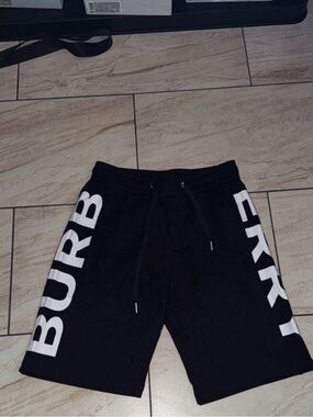 Men's Black BURBERRY Shorts